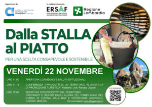 Dalla stalla al piatto locandina ersaf