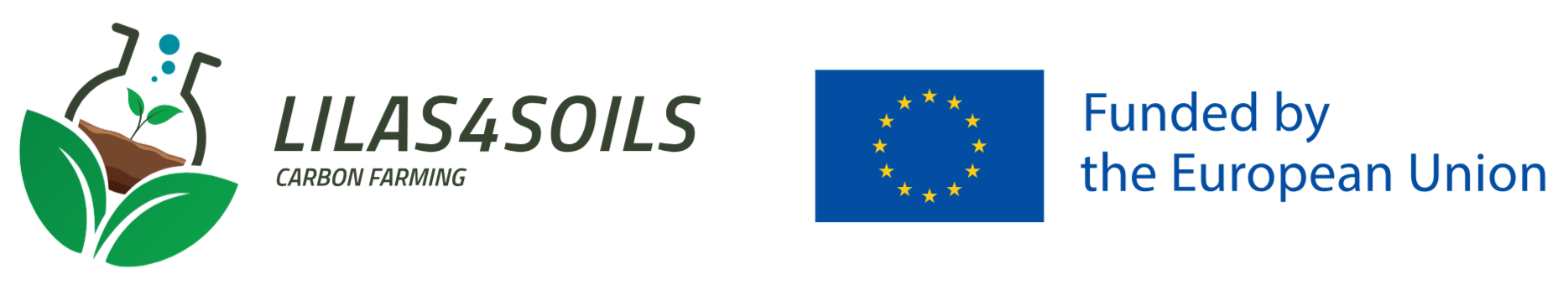Loghi di Lilas4soils e della comunità europea