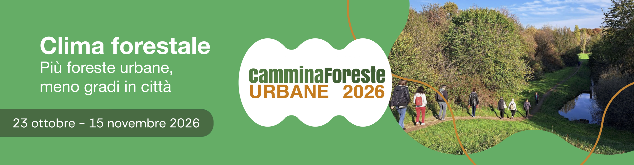 Cammina foreste urbane 2026
